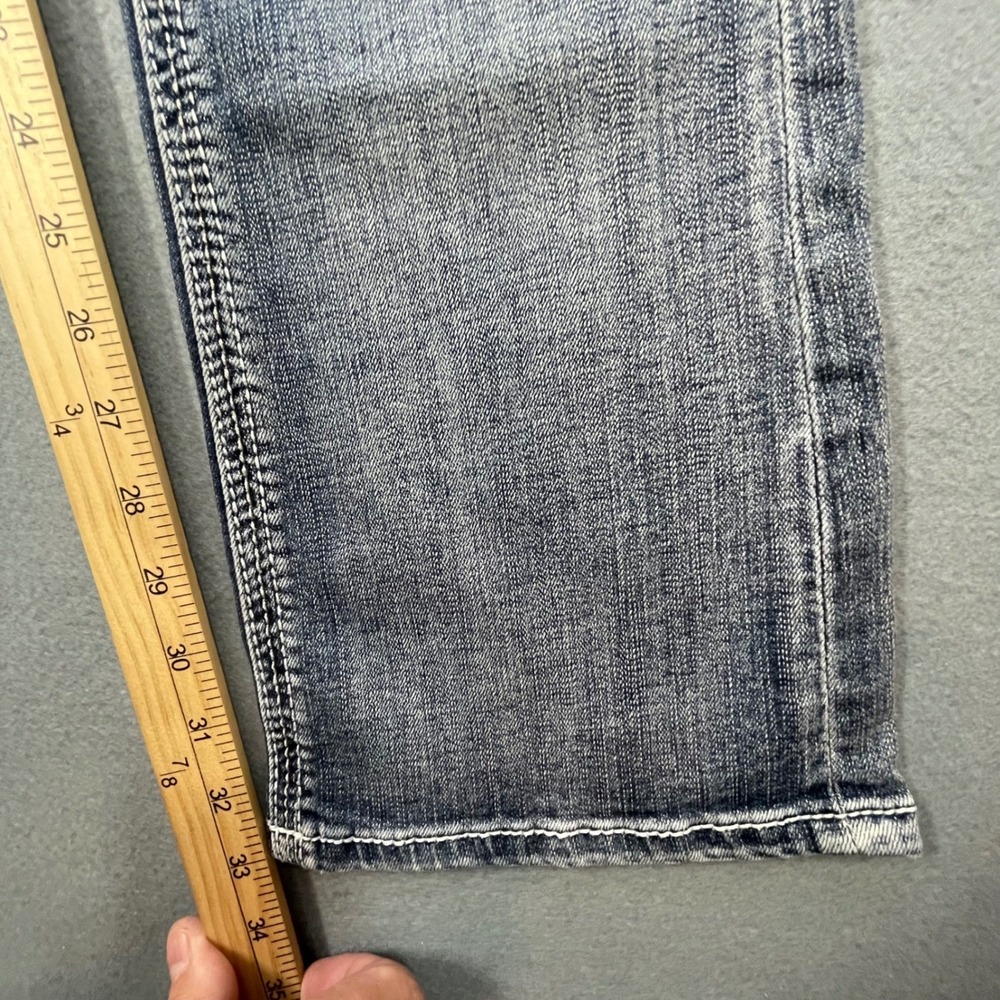 Grace in LA Blue Jeans Bootcut Embroidered Embellished Pockets Womens 28 - Picture 10 of 10